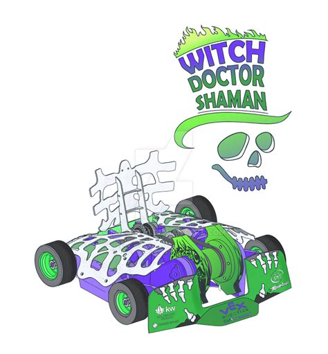 Witch doctor battle bots